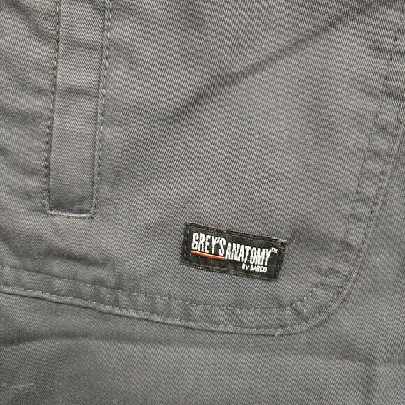 Greys Anatomy Mia Womens Medical Cargo Scrub Pants XS Reg. 30" 4277 Gray - Picture 8 of 9